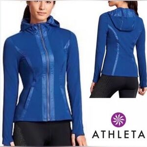 Athleta Women's Bold Blue Snow Jacket